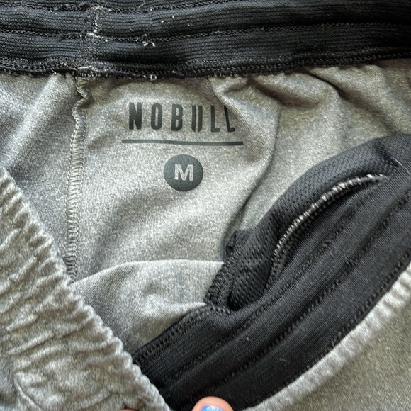 NOBULL Gray Sweatpants with Black Accents - Picture 3 of 9